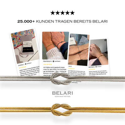 Verbindungsknoten Armband Belari
