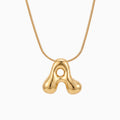 Bubble letter ketting
