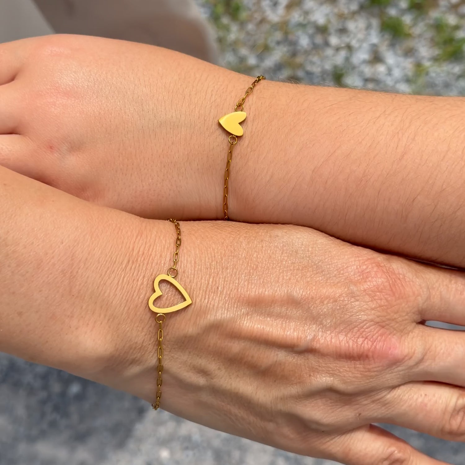 Moeder & Kind Hartarmbandjes