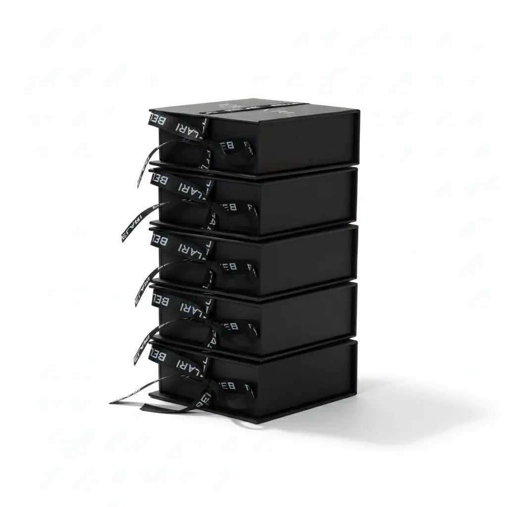 Geschenkbox + Karte BLACK EDITION Belari